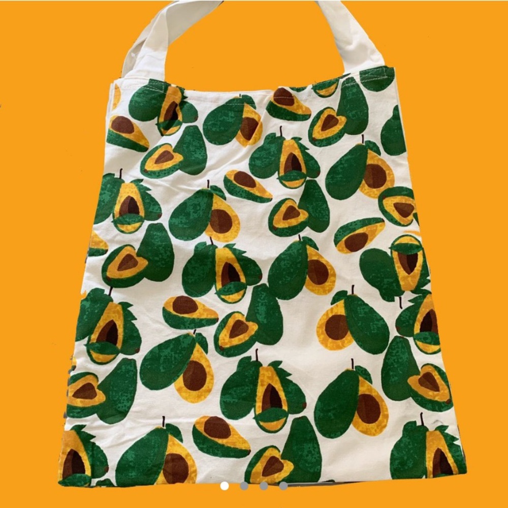 Avocado Canvas Tote Bag